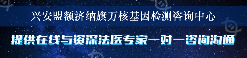 兴安盟额济纳旗万核基因检测咨询中心